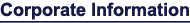 Corporate Information